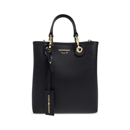Emporio Armani Deer-print MyEA vertical shopper bag EW000362AF12103MC032-P25