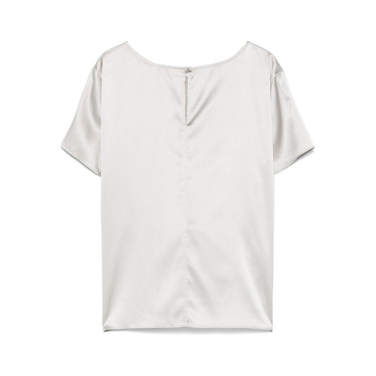 Emporio Armani crewneck silk top 8N2K152NXXZU8011-P25