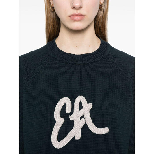 Emporio Armani Sweater with maxi EA Icon logo EW001748AF13948UB115-P25