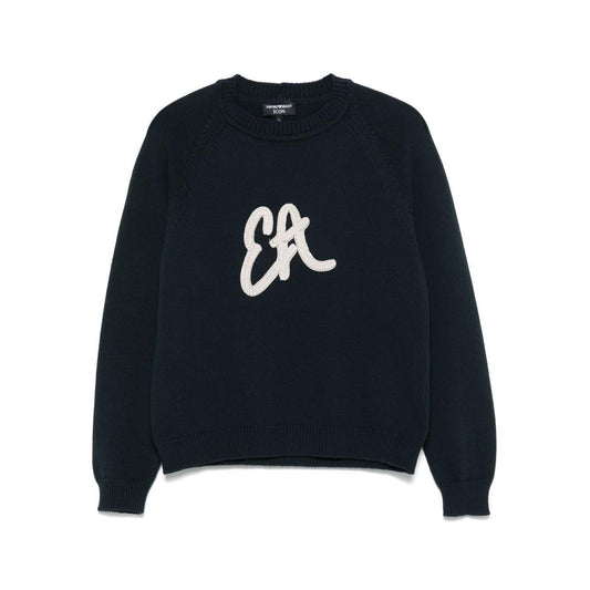 Emporio Armani Sweater with maxi EA Icon logo EW001748AF13948UB115-P25