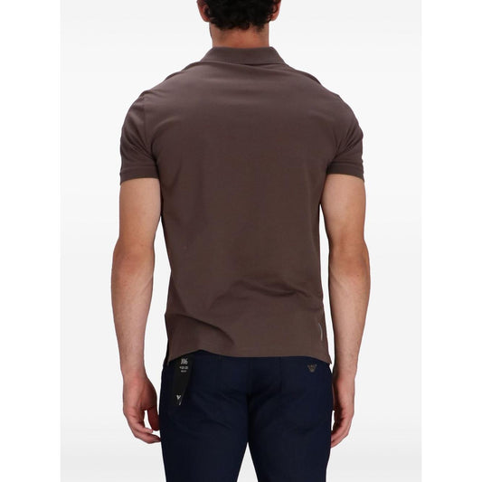 EMPORIO ARMANI CAPSULE T-shirts and Polos Brown EM001146AF13742U6200-P25