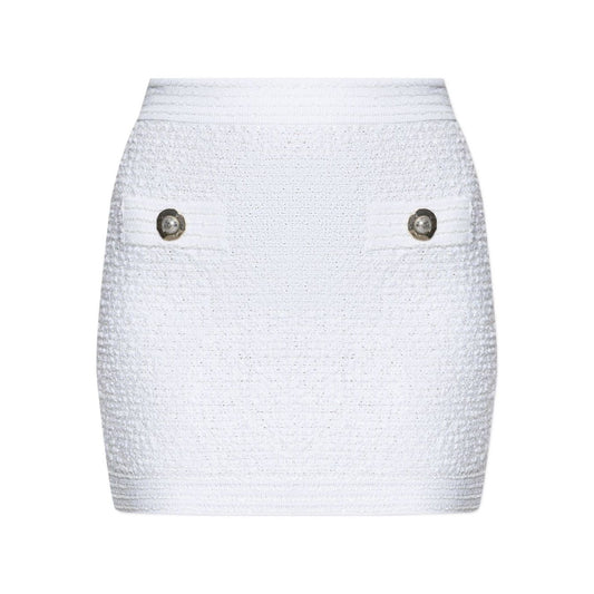 Balmain Tweed Mini Skirt