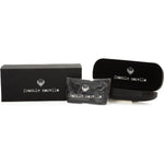 Frankie Morello Black Acetate Women's Sunglass Frankie Morello Black