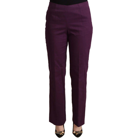 BENCIVENGA Violet High Waist Tapered Casual Pants BENCIVENGA