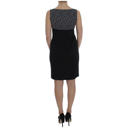 BENCIVENGA Black Stretch Sheath Dress & Sweater Set BENCIVENGA