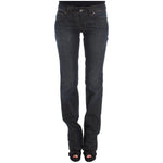 John Galliano Blue Wash Cotton Blend Slim Fit Bootcut Jeans SIG30194-6