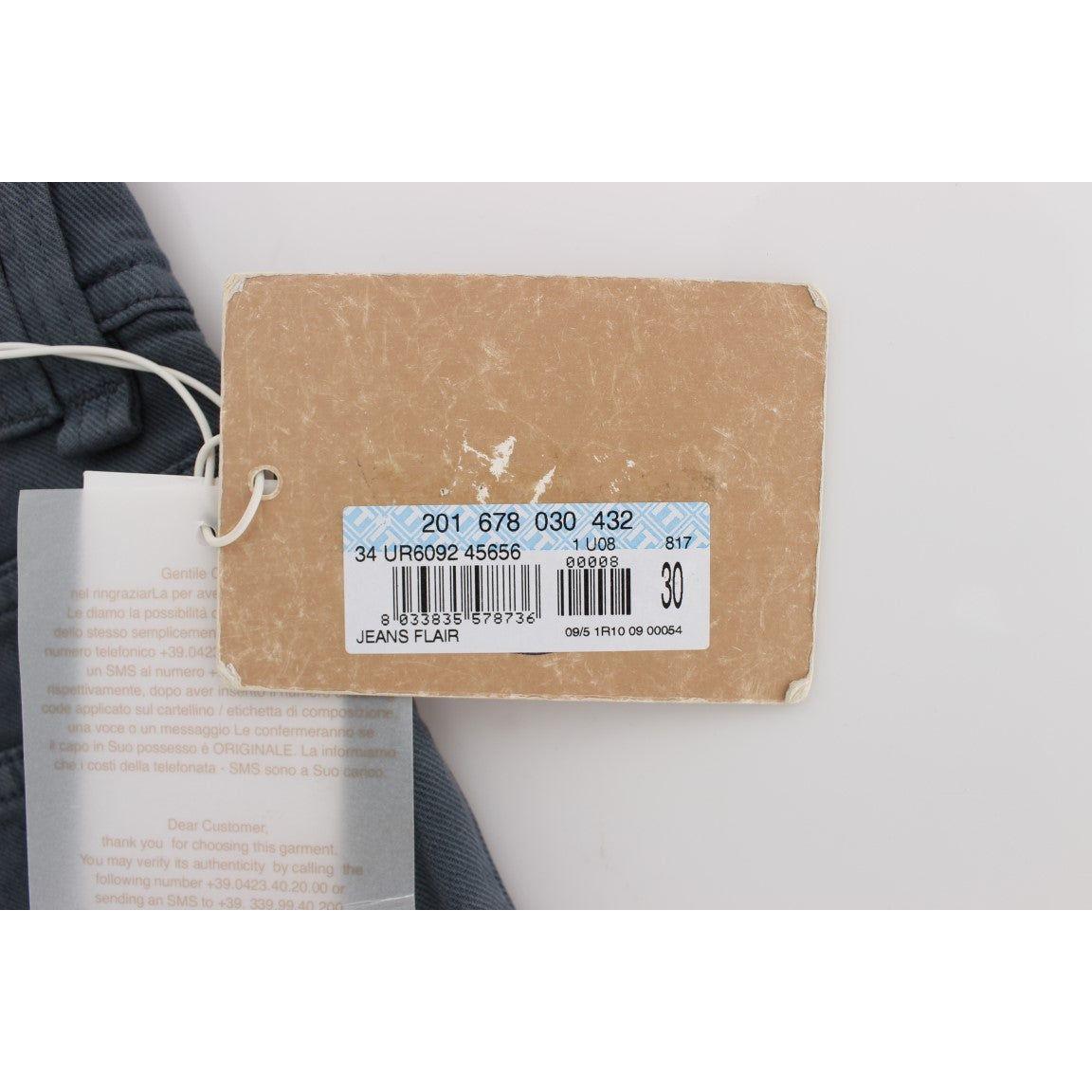 John Galliano Blue Cotton Blend Slim Fit Bootcut Jeans SIG30205-2