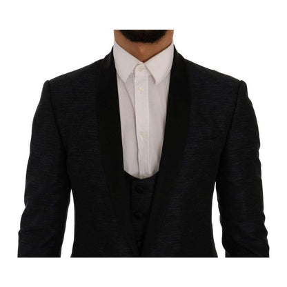 Dolce & Gabbana Blue MARTINI Slim 2 Piece Blazer