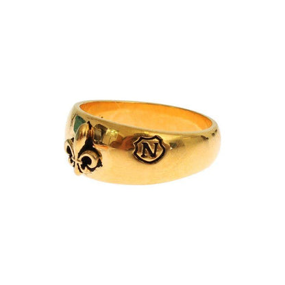 Nialaya Gold Plated 925 Silver Ring Nialaya