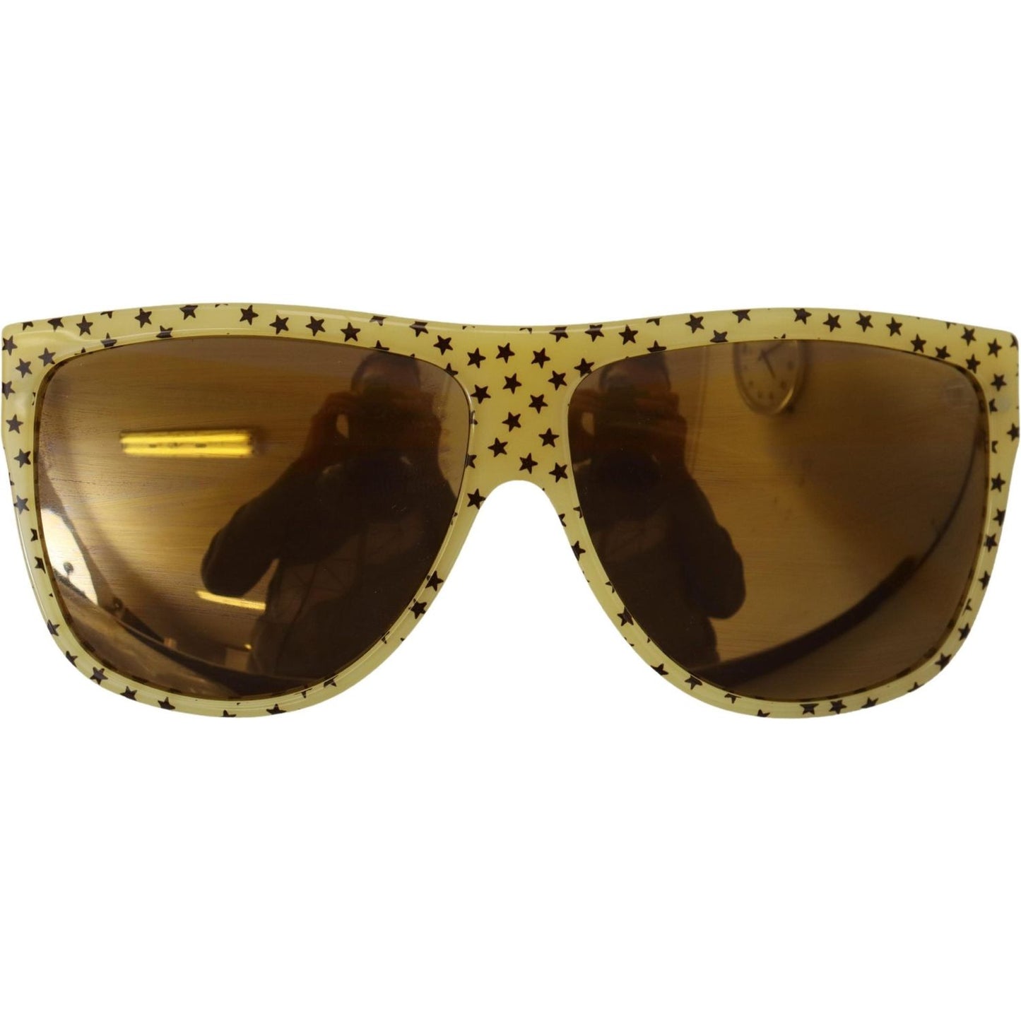 Dolce & Gabbana Yellow Stars Acetate Square Shades DG4125 Sunglasses Dolce & Gabbana