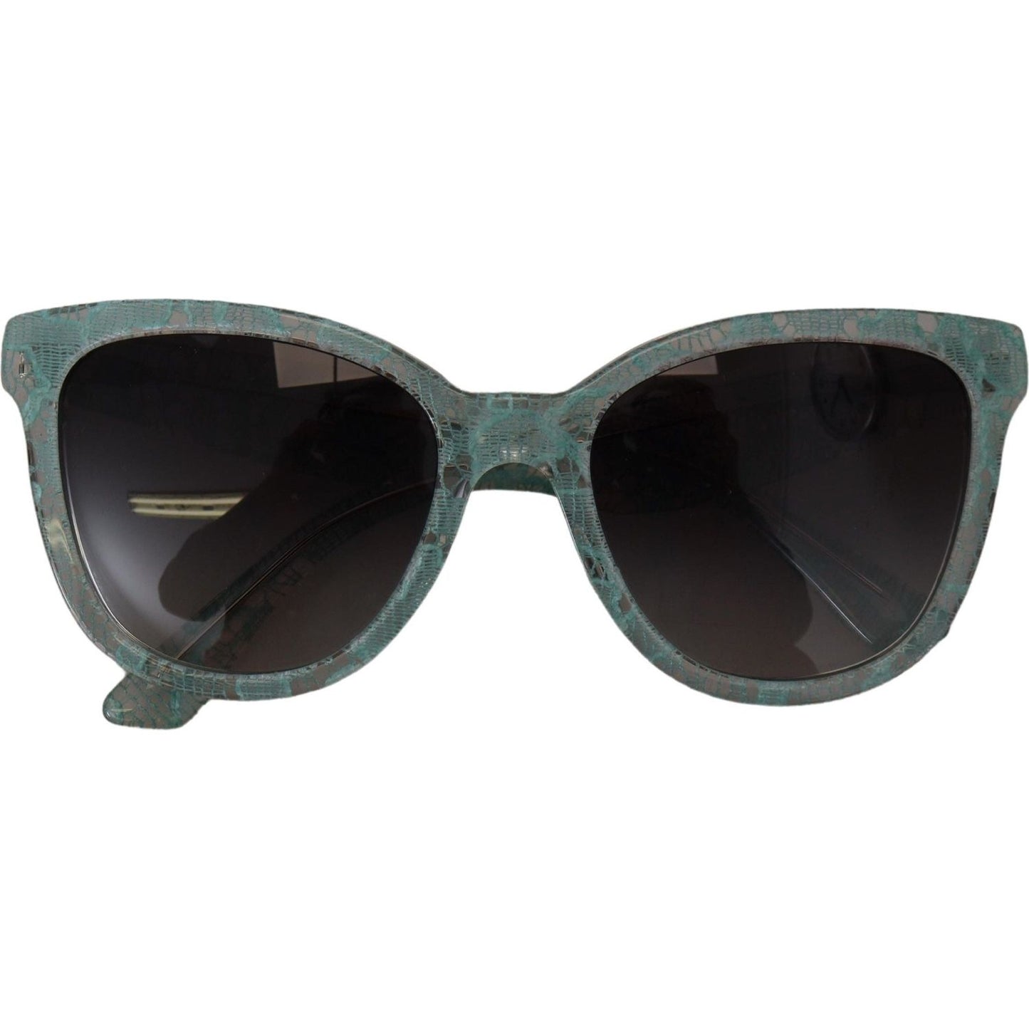 Dolce & Gabbana Blue Lace Acetate Crystal Round DG4190 Sunglasses Dolce & Gabbana