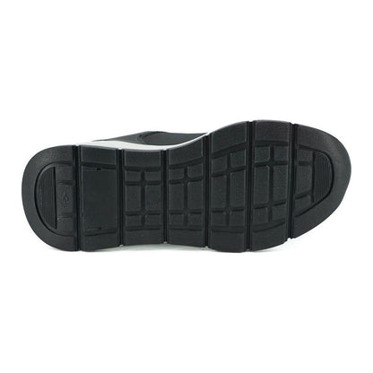 Versace Black and White Calf Leather Sneakers Versace