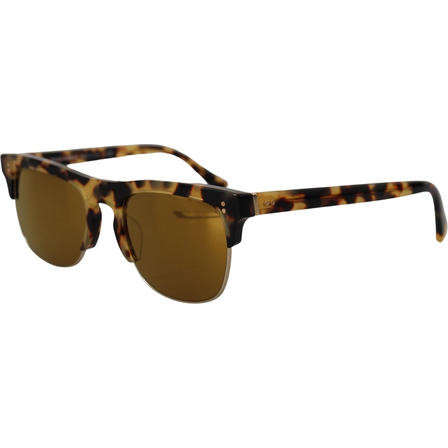 Dolce & Gabbana Brown Gold Acetate Havana DG430A Sunglasses