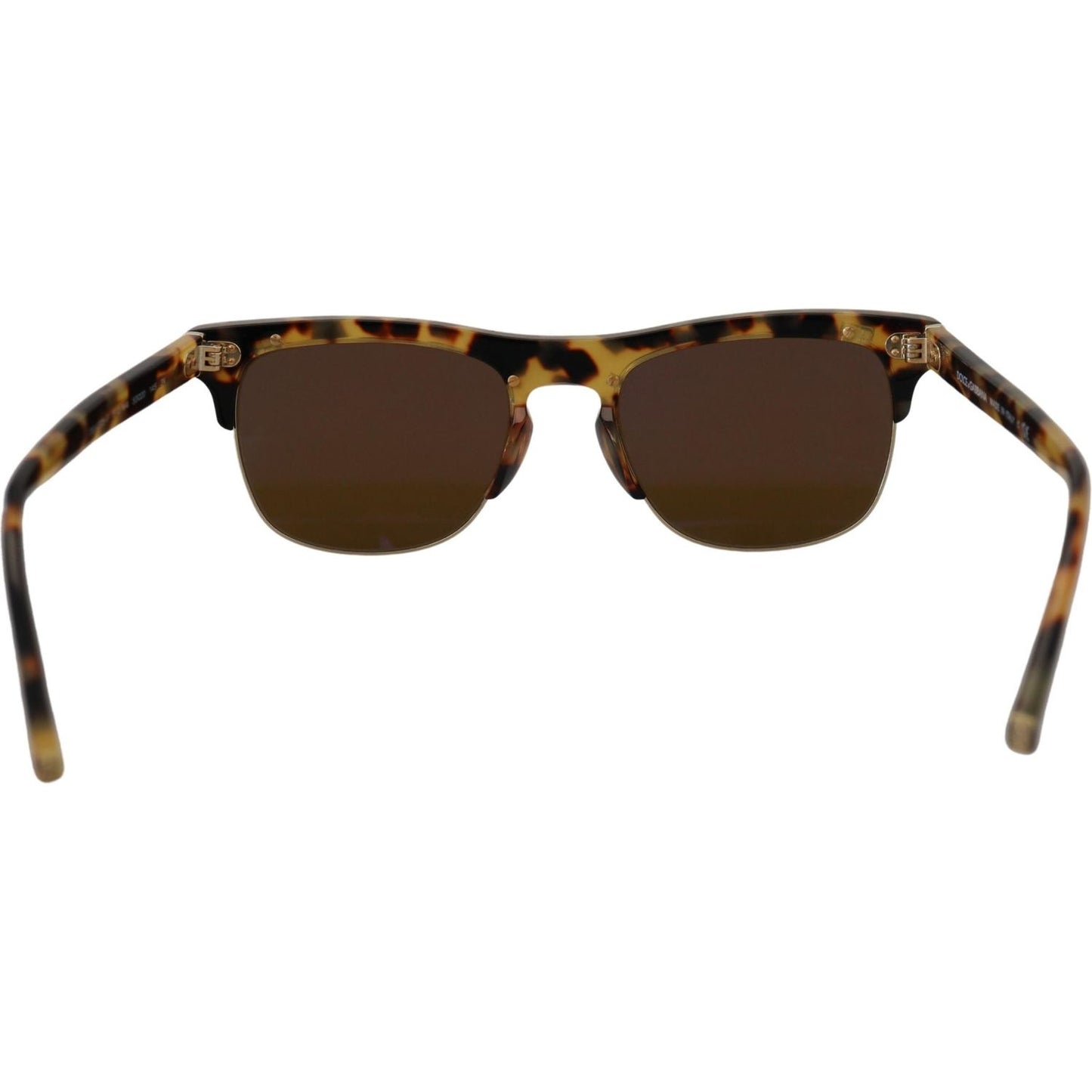 Dolce & Gabbana Brown Gold Acetate Havana DG430A Sunglasses Dolce & Gabbana