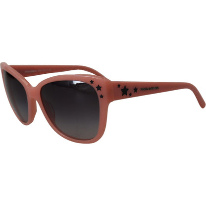 Dolce & Gabbana Pink Acetate Frame Stars Embellishment DG4124 Sunglasses Dolce & Gabbana