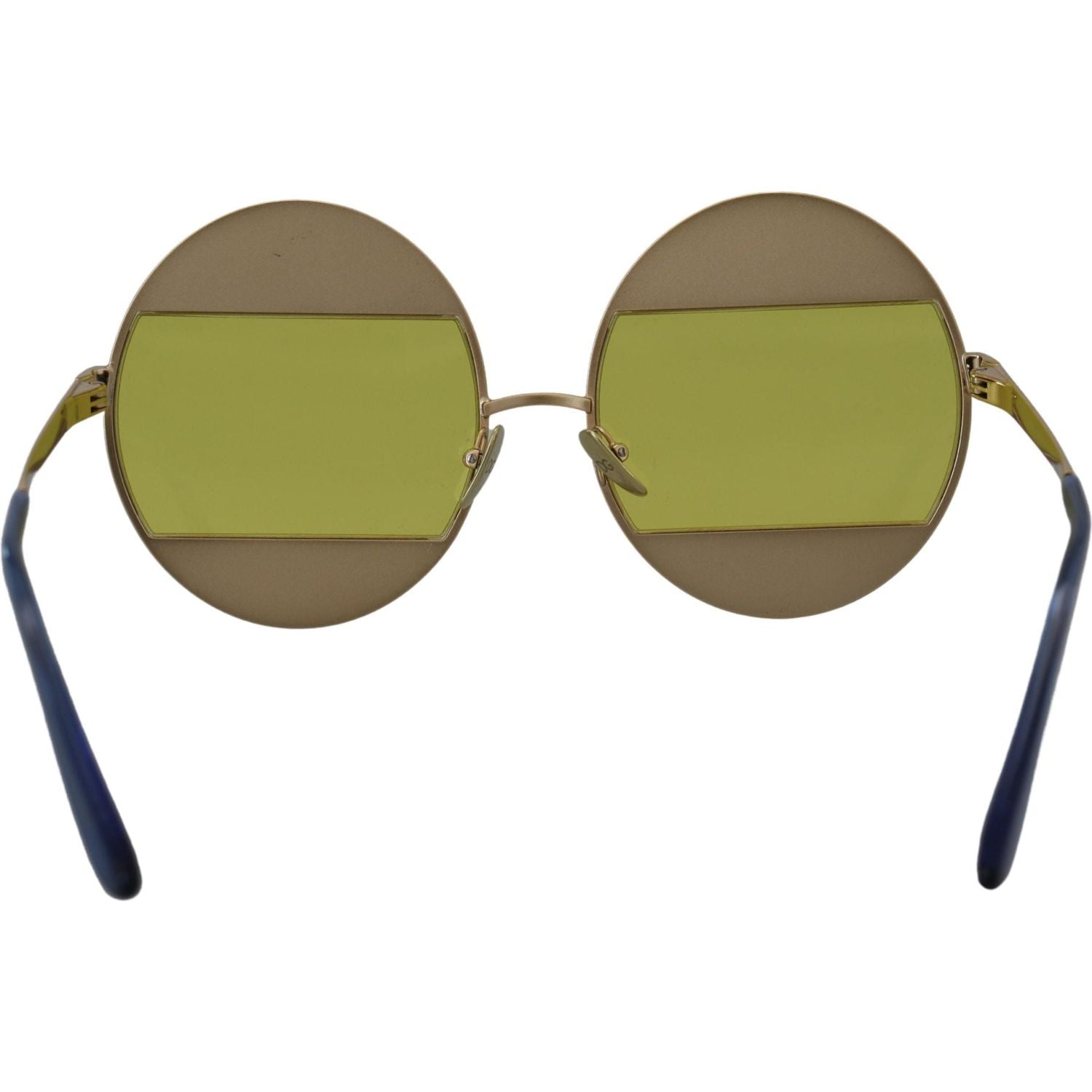 Dolce & Gabbana Gold Oval Metal Crystals Shades DG2209B Sunglasses