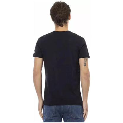Trussardi Action Black Cotton Men's T-Shirt