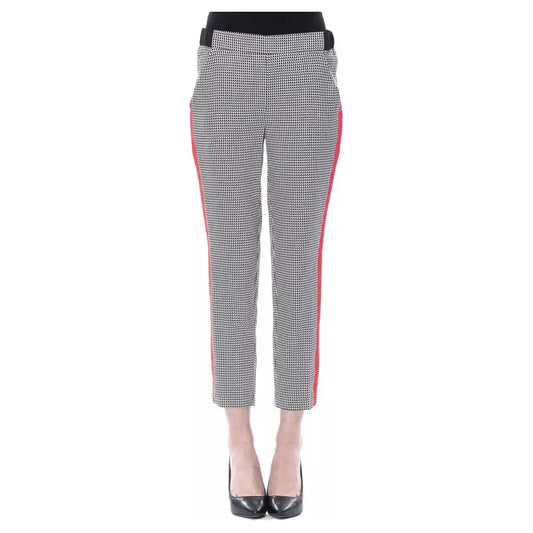 BYBLOS Black Viscose Women Pant BYBLOS
