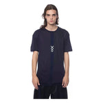 Nicolo Tonetto Blue Cotton Men T-Shirt NI-12954-XS