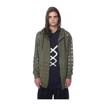 Nicolo Tonetto Army Cotton Men Sweater