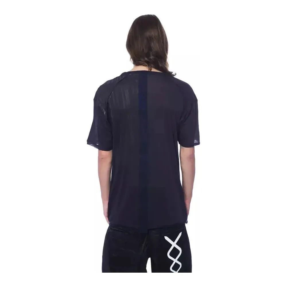 Nicolo Tonetto Blue Cotton Men T-Shirt NI-12954-XS
