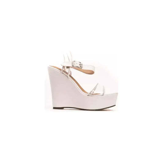 Péché Originel White Polyethylene Women Sandal PC-18719-EU36/US6