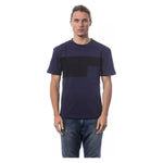 Verri Blue Cotton Men T-Shirt VE-18314-XXL