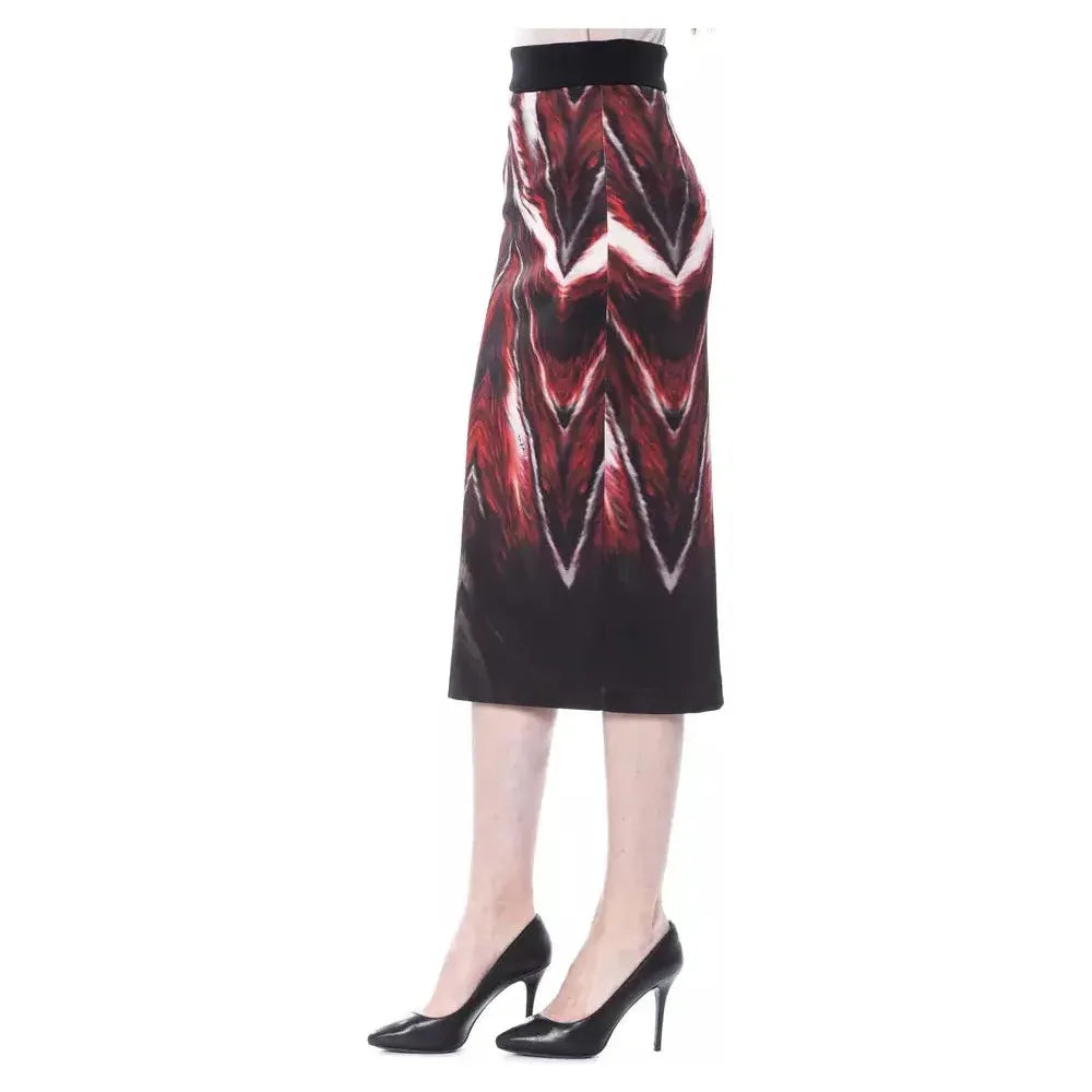 BYBLOS Multicolor Polyester Women Pencil Skirt
