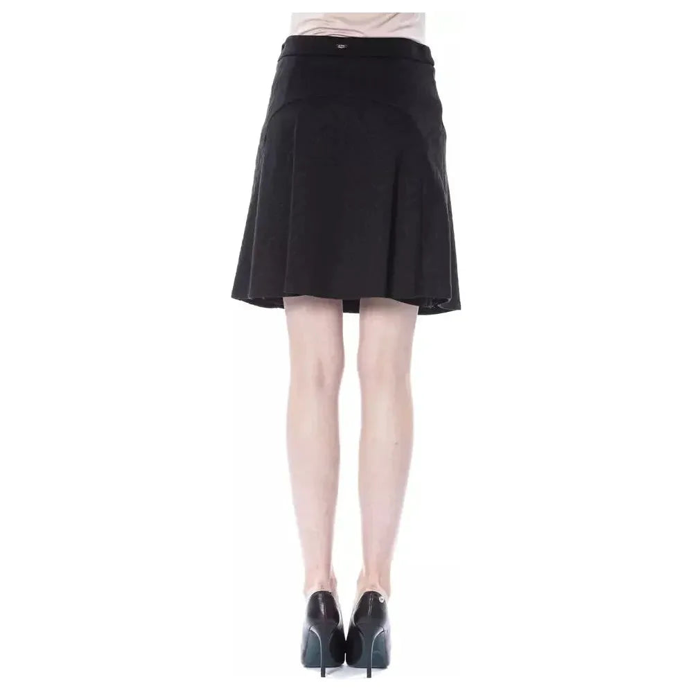 BYBLOS Black Polyester Skirt