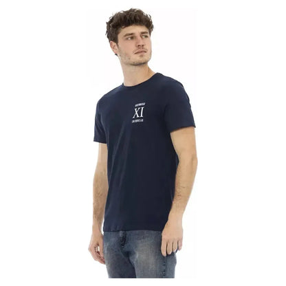 Bikkembergs Blue Cotton Men T-Shirt Bikkembergs