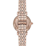Emporio Armani Elegant Rose Gold-Tone Ladies Watch Emporio Armani Light Gray