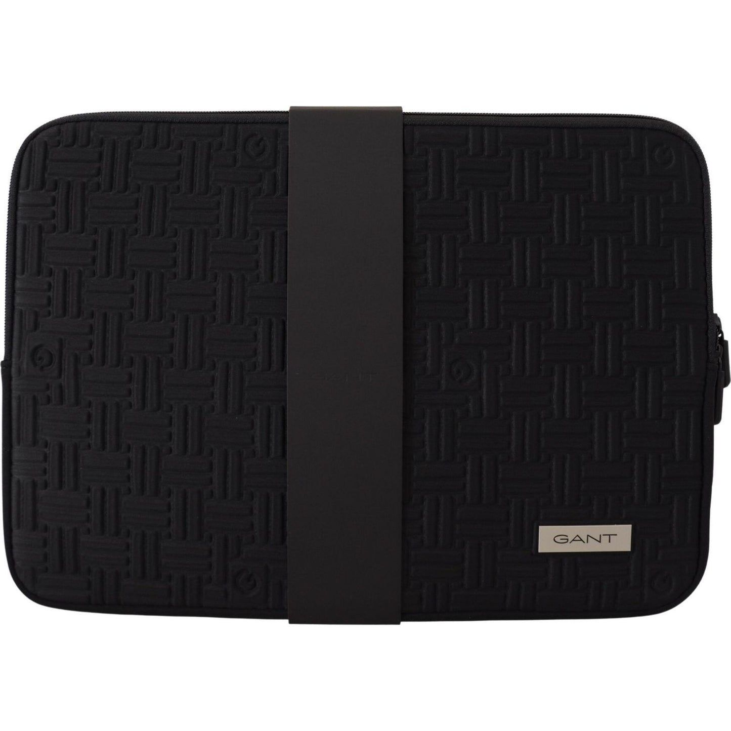 Gant Black Padded Pouch Bag Zipper Cover Sleeve Case Gant
