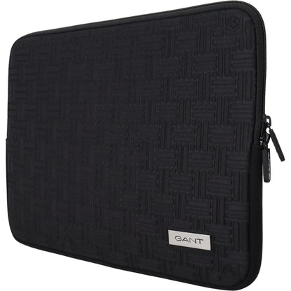 Gant Black Padded Pouch Bag Zipper Cover Sleeve Case Gant