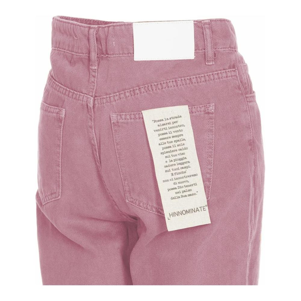Hinnominate Pink Cotton Jeans & Pants