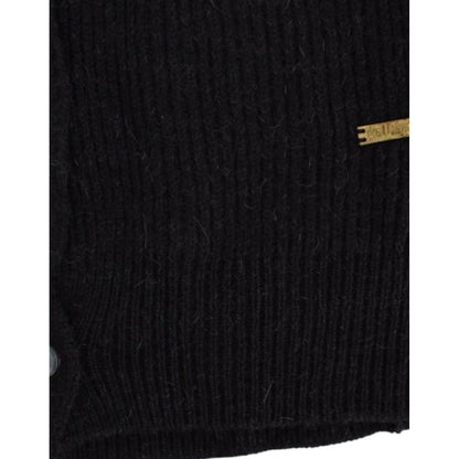 John Galliano Black wool cardigan John Galliano
