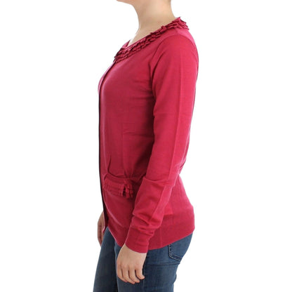 John Galliano Pink wool cardigan John Galliano