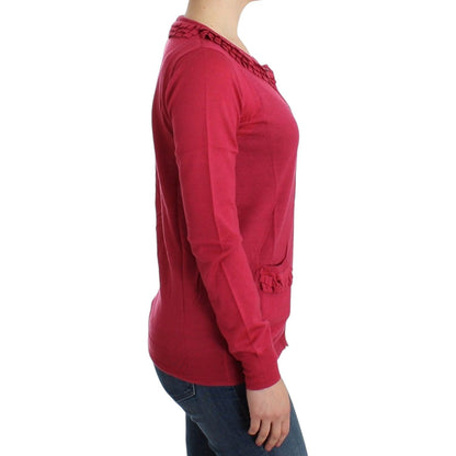 John Galliano Pink wool cardigan John Galliano