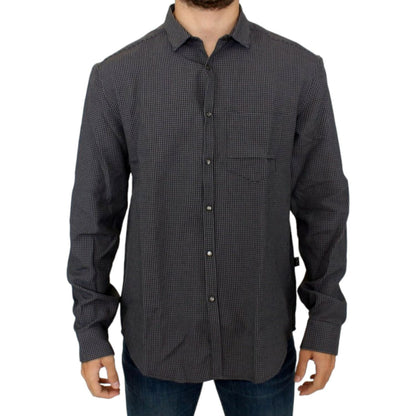 Costume National Gray linen casual shirt Costume National