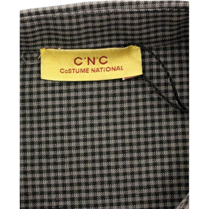 Costume National Gray linen casual shirt Costume National