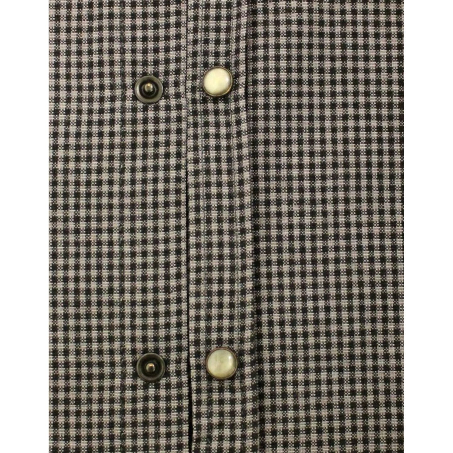 Costume National Gray linen casual shirt Costume National