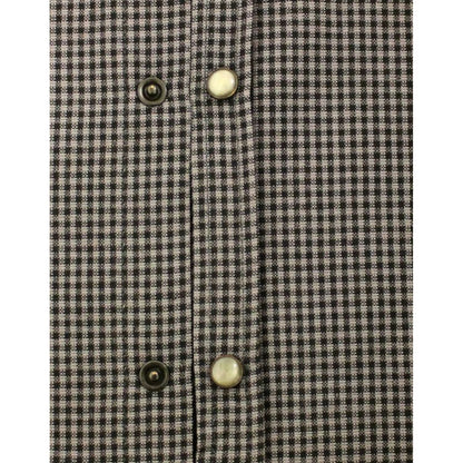 Costume National Gray linen casual shirt Costume National