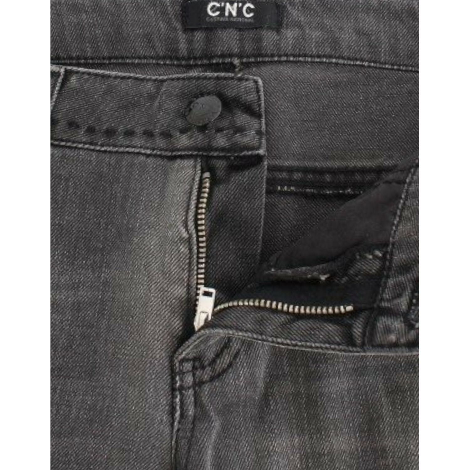 Costume National Gray straight leg jeans