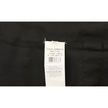 Dolce & Gabbana Brown Cotton Blend Dress Vest Gilet Dolce & Gabbana