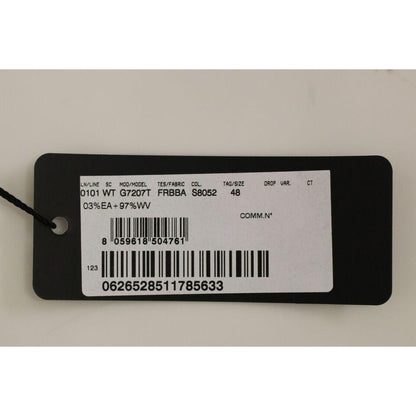 Dolce & Gabbana Gray Striped Wool Logo Vest Gilet Weste Dolce & Gabbana