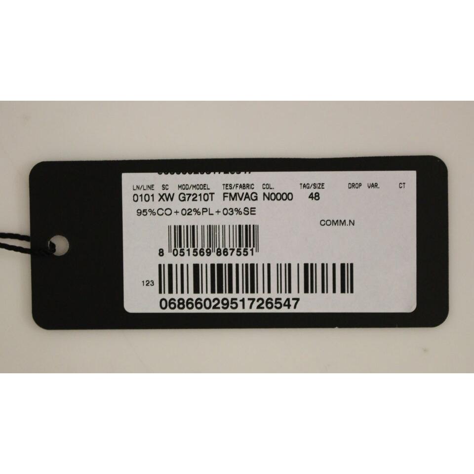 Dolce & Gabbana Gray Cotton Blend Logo Vest Gilet Weste Dolce & Gabbana