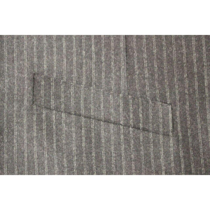 Dolce & Gabbana Gray Striped Wool Single Breasted Vest 1728,67345645728,Clothing,Dolce & Gabbana,Gray,IT48 | M,Material: 100% Wool,Men,Men - Clothing,New with tags,Suits & Blazers - Clothing,Vests - Men - Clothing,Waistcoats - Suits & Blazers - Clothing