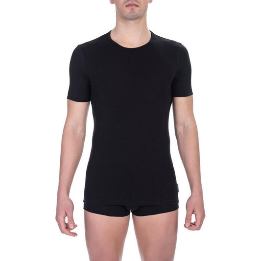 Bikkembergs Black Cotton Men's T-Shirt Bikkembergs
