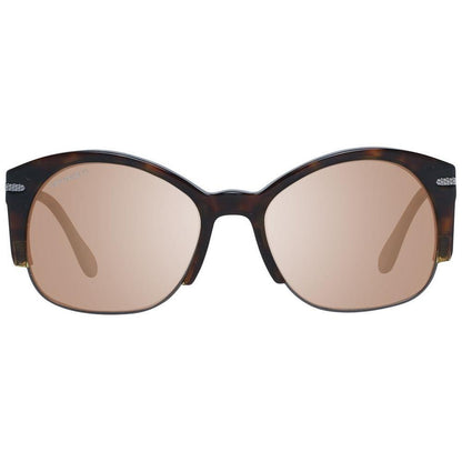 Serengeti Brown Acetate & Metal Sunglasses