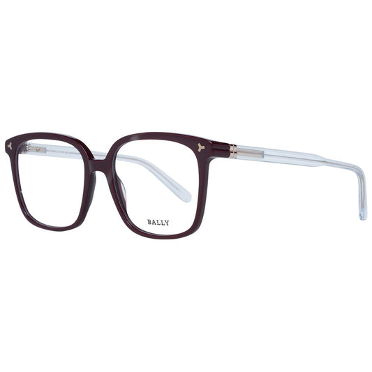 Bally Burgundy Plastic Glasses (Frames)