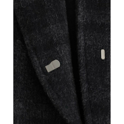 Costume National Gray checkered mini skirt Costume National